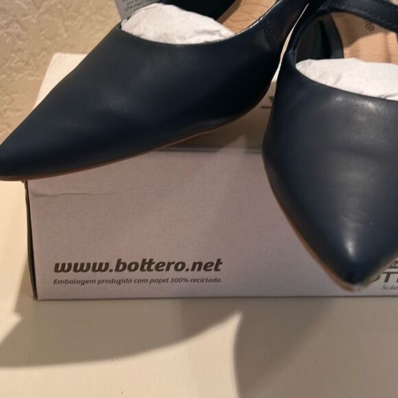 Bottero Women's Size 10 Botolivia Legacy Shoes Leather Kitten Heel Mary Jane NWT - Picture 9 of 14